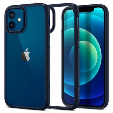 Spigen iPhone 12/iPhone 12 Pro Skal Ultra Hybrid Navy Blue