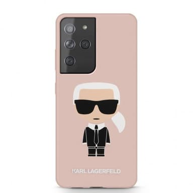 Karl Lagerfeld Samsung Galaxy S21 Ultra Skal Iconic Full Body Rosa