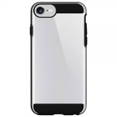 Black Rock iPhone 6/6S/7/8/SE Skal Air Robust Case Svart Transparent