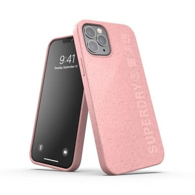 Superdry iPhone 12/iPhone 12 Pro Skal Snap Case Compostable Materials Rose Pink