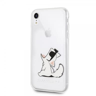 Karl Lagerfeld iPhone Xr Skal Hårdplast Fun Choupette Transparent