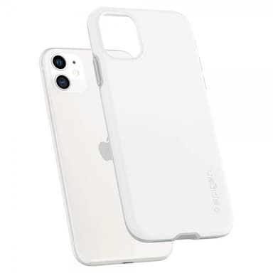 Spigen iPhone 11 Skal Thin Fit Vit