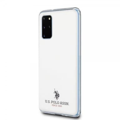 U.S. Polo Samsung Galaxy S20 Plus Skal med Logo Vit