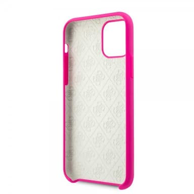 Guess iPhone 11 Pro Max Skal Tone on Tone Magenta