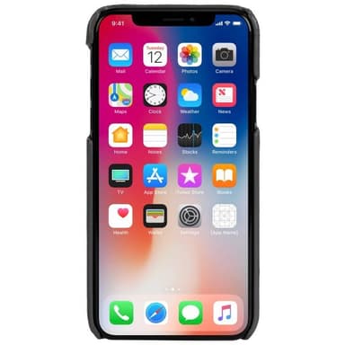 Krusell Sunne Kortfack Skal till iPhone Xs Max Svart
