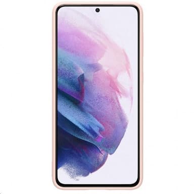 Samsung Original Galaxy S21 Plus Skal Silicone Cover Rosa