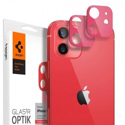 iPhone 12 Kameralinsskydd Glas.tR Optik 2-pack Product Red
