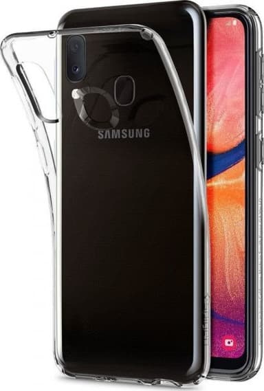 Spigen Samsung Galaxy A20E Skal Liquid Crystal Transparent Klar