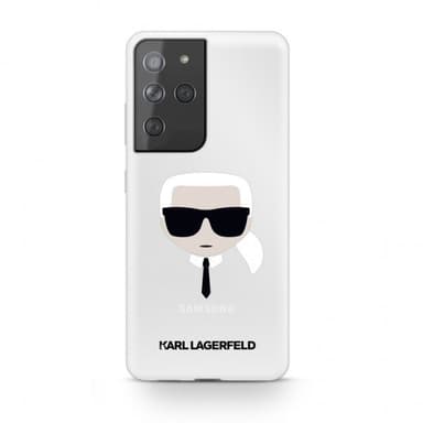 Karl Lagerfeld Samsung Galaxy S21 Ultra Skal Iconic Karl Transparent Klar