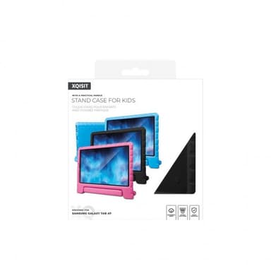 XQISIT Samsung Galaxy Tab A7 10.4 T500 T505 Skal Stand Case for Kids Svart Elgiganten
