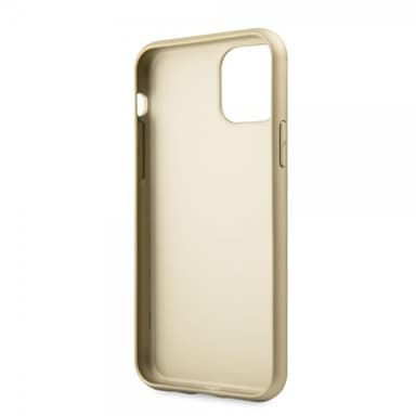 Guess iPhone 11 Pro Skal Lädertextur Guld
