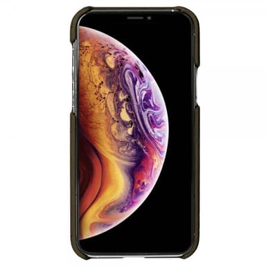 Krusell iPhone 11 Pro Skal Birka Cover Mörkbrun