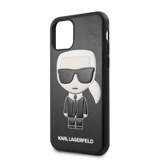 Karl Lagerfeld iPhone 11 Pro Max Skal Iconic Cover Svart
