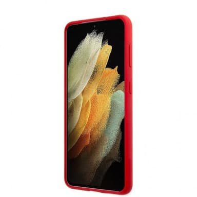 U.S. Polo Samsung Galaxy S21 Plus Skal med Logo Röd