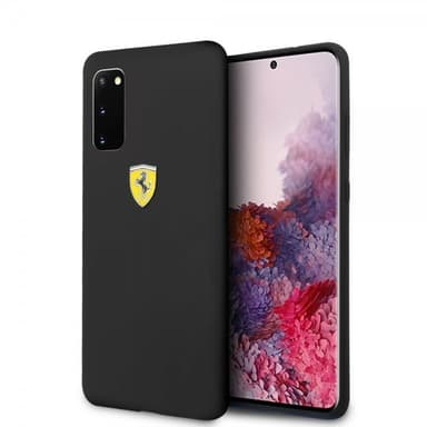 Ferrari Samsung Galaxy S20 Skal med Logo Svart