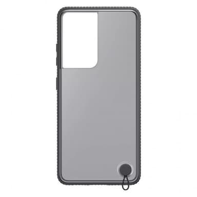 Samsung Original Galaxy S21 Ultra Skal Clear Protective Cover Svart