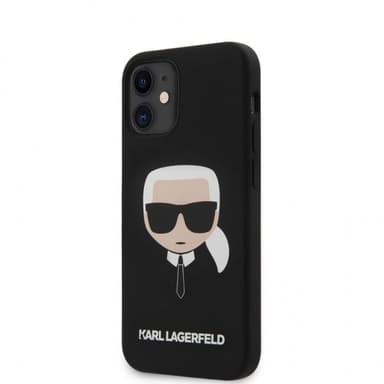 Karl Lagerfeld iPhone 12 Mini Skal Iconic Cover Svart