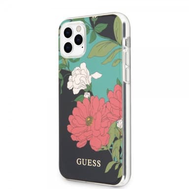 Guess iPhone 11 Pro Max Skal Flower Edition N.1 Svart