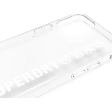 Superdry iPhone 12 Mini Skal Snap Case Clear Vit