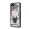 Karl Lagerfeld iPhone 7/8/SE Skal Glow In The Dark Silver