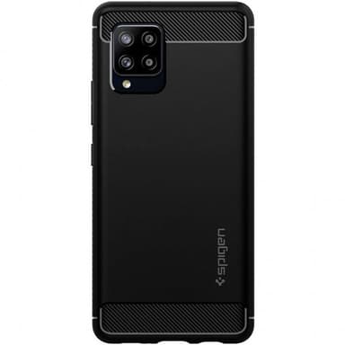 Spigen Samsung Galaxy A42 5G Skal Rugged Armor Matte Black