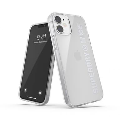 Superdry iPhone 12 Mini Skal Snap Case Clear Silver