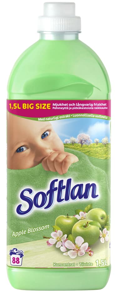Softlan Ultra Apple Sköljmedel (1500 ml)