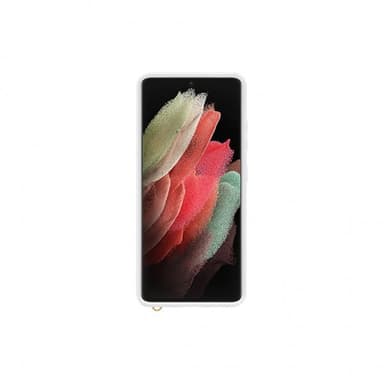 Samsung Original Galaxy S21 Ultra Skal Clear Protective Cover Vit