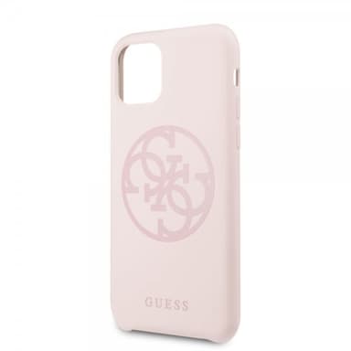 Guess iPhone 11 Pro Skal Tone on Tone Rosa