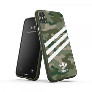 Adidas iPhone X/Xs Skal OR Moulded Case Camo FW19 Raw Green