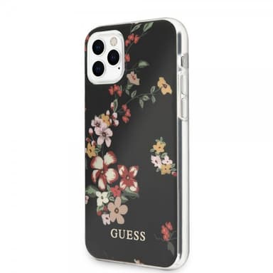 Guess iPhone 11 Pro Skal Flower Edition N.4 Svart