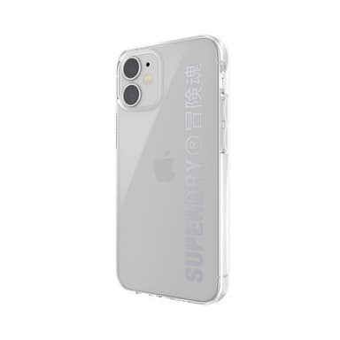 Superdry iPhone 12 Mini Skal Snap Case Clear Silver