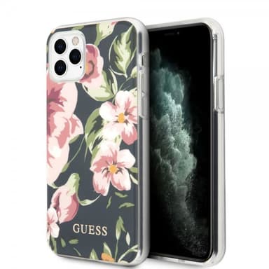 Guess iPhone 11 Pro Skal Flower Edition N.3 Navy