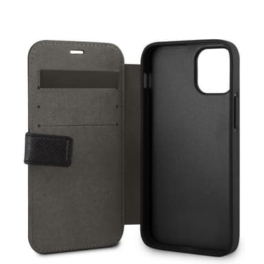 Karl Lagerfeld iPhone 12 Mini Fodral Embossed Karl Saffiano Svart