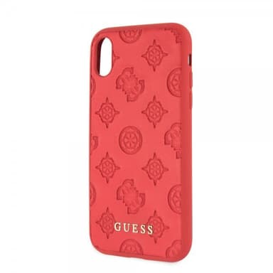 Guess iPhone Xr Skal Peony Röd
