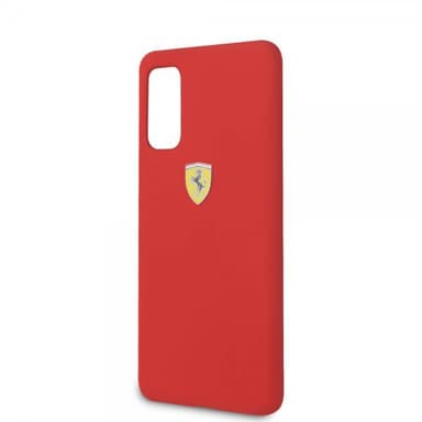 Ferrari Samsung Galaxy S20 Skal med Logo Röd