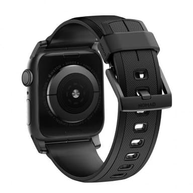 NOMAD Apple Watch 42/44mm/Apple Watch Ultra Armband Rugged Strap Svart