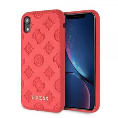 Guess iPhone Xr Skal Peony Röd