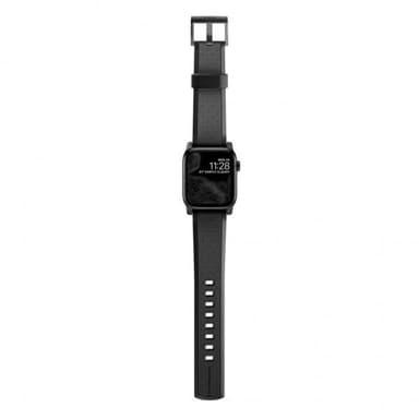 NOMAD Apple Watch 42/44mm/Apple Watch Ultra Armband Rugged Strap Svart