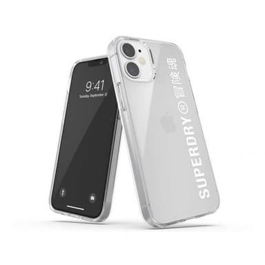 Superdry iPhone 12 Mini Skal Snap Case Clear Vit