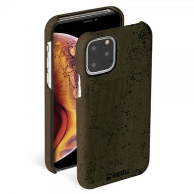Krusell iPhone 11 Pro Skal Birka Cover Mörkbrun