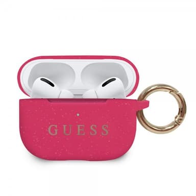 Guess AirPods Pro Skal med Logo Magenta