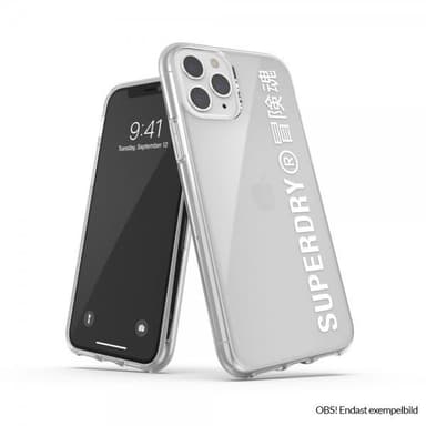 Superdry iPhone 12/iPhone 12 Pro Skal Snap Case Clear Silver