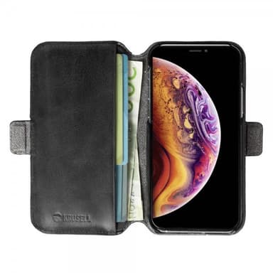 Krusell iPhone 11 Pro Fodral Sunne PhoneWallet Vintage Black