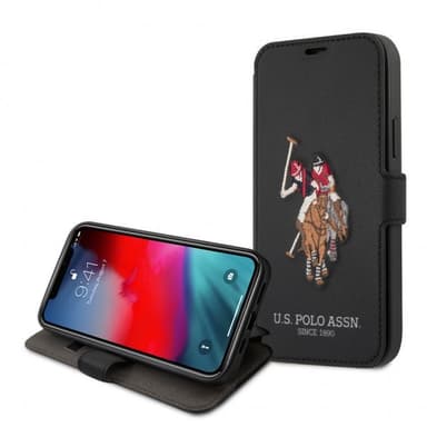 U.S. Polo iPhone 12 Mini Fodral Embroidery Svart