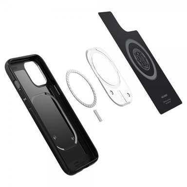 Spigen iPhone 12 Pro Max Skal Mag Armor Matte Black