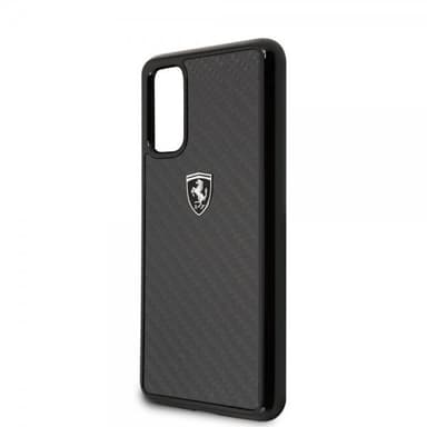 Ferrari Samsung Galaxy S20 Skal Kolfibertextur Svart