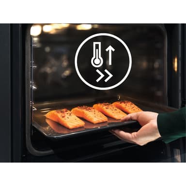 Electrolux Serie 800 Kompaktugn med mikro OOM1010CZ (svart)