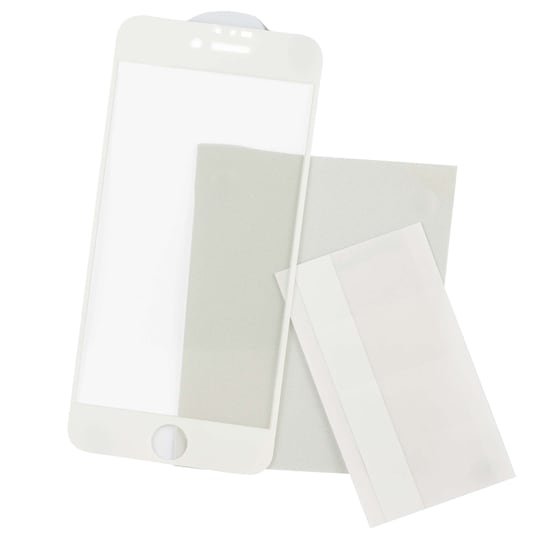 Sandstrøm Curved Glass iPhone 6/7/8/SE Gen. 2 (vit)