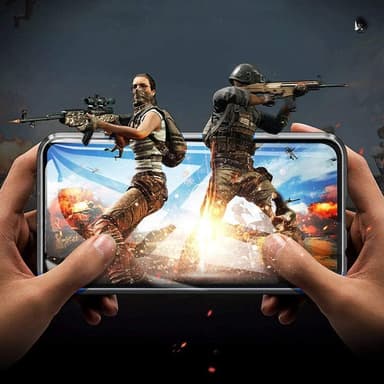 Samsung Galaxy A41 skal dubbelsidigt härdat glas Svart